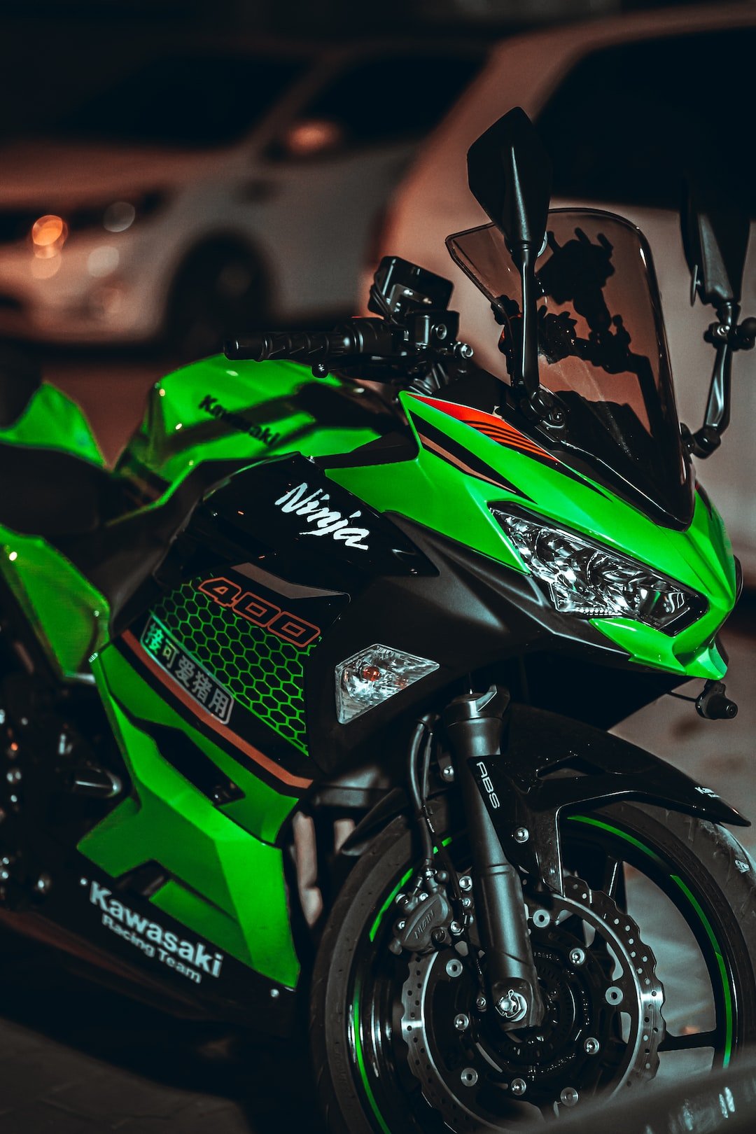 green and black honda motorcycle